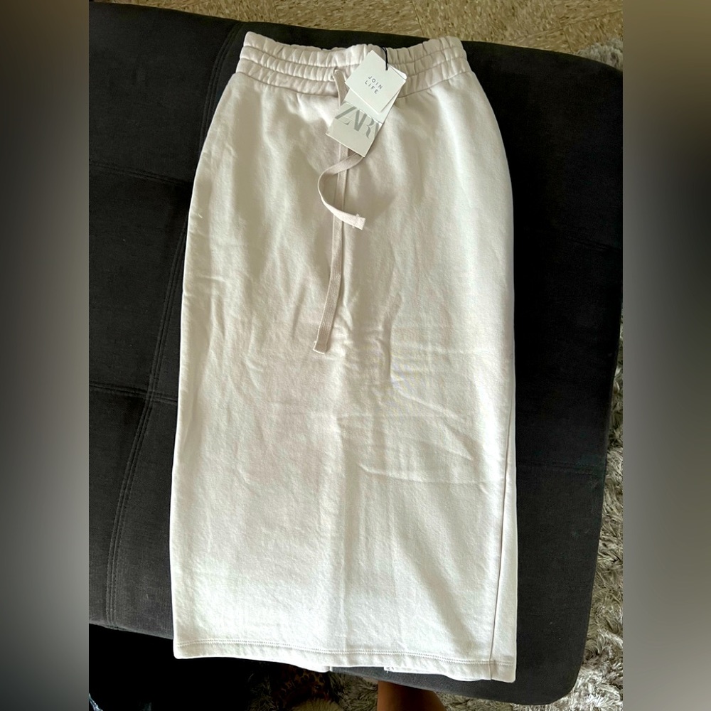 Zara sweat skirt